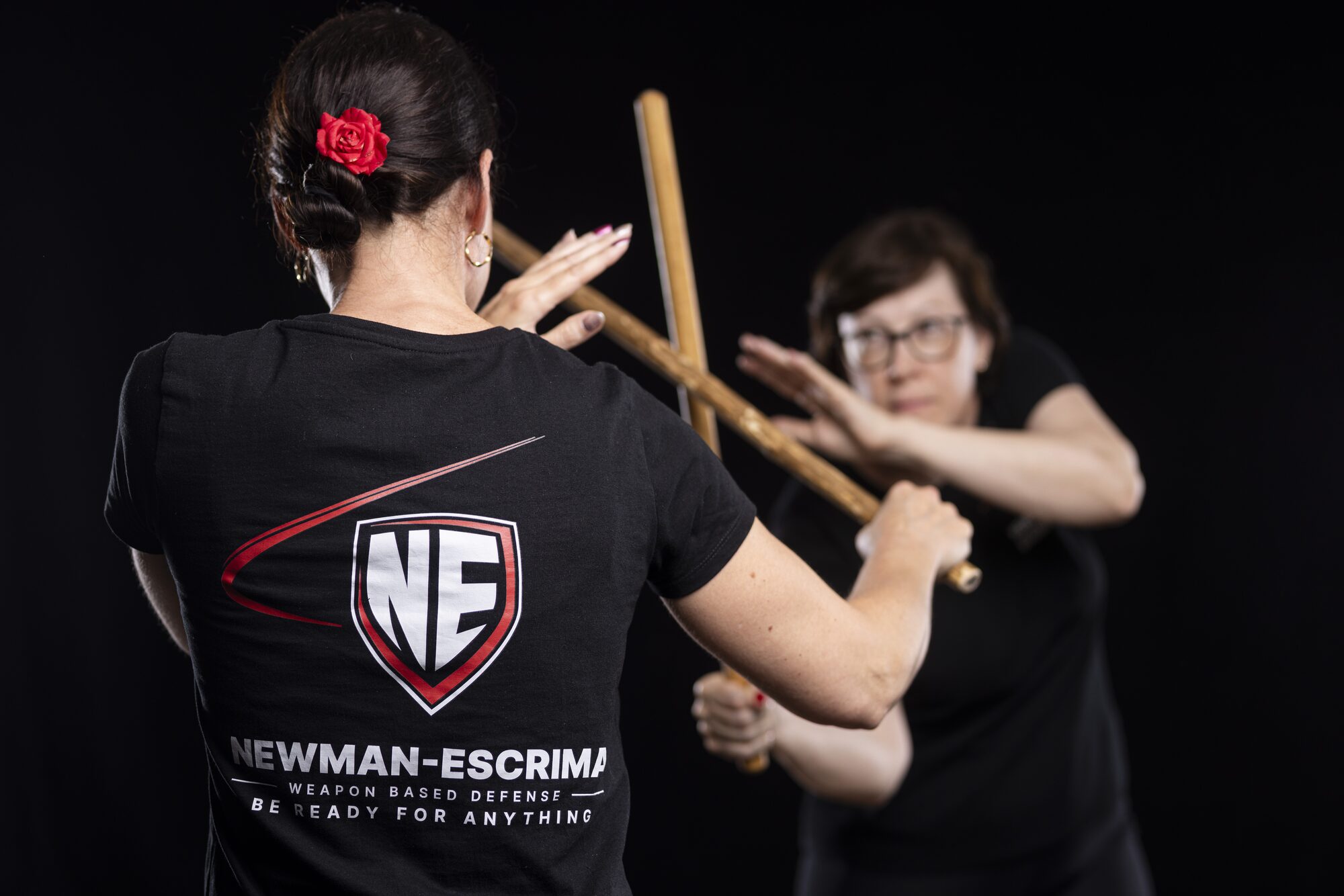 Frauen im Newman-Escrima Training in der EWTO Akademie Uster